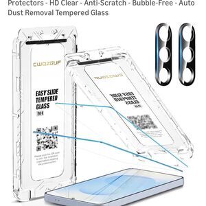 Screen Protector Compatible with Galaxy S25 Plus 5G